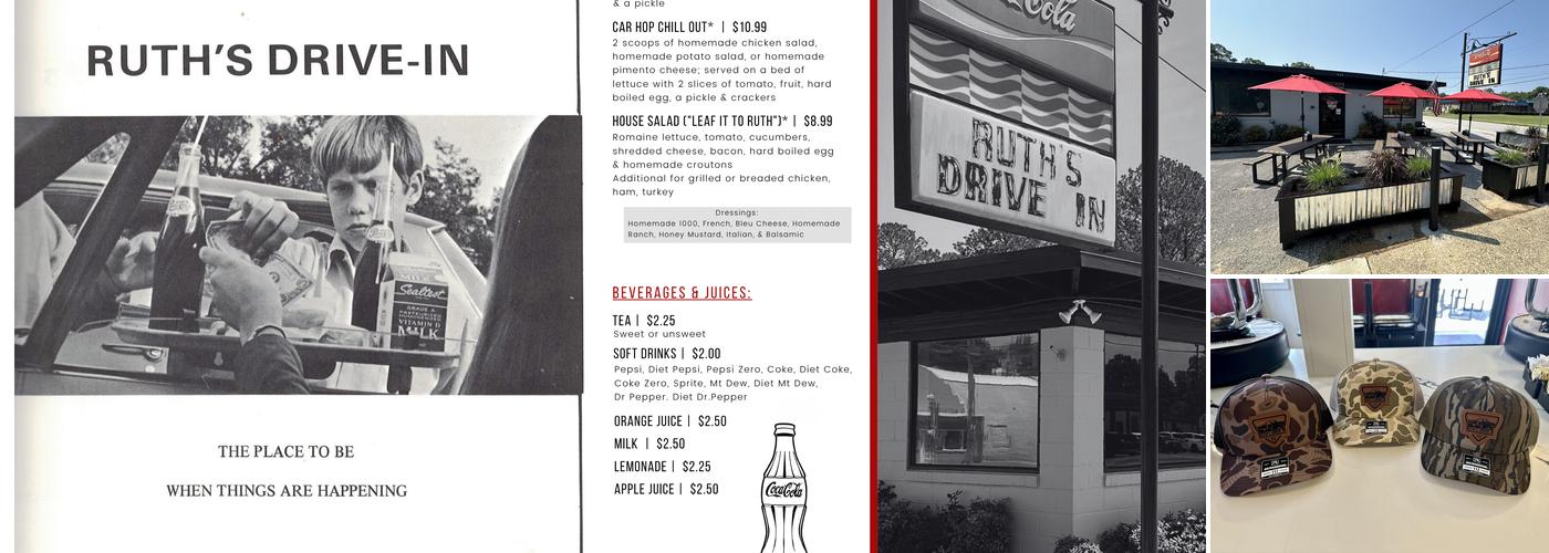 Ruth's Drive In Menu