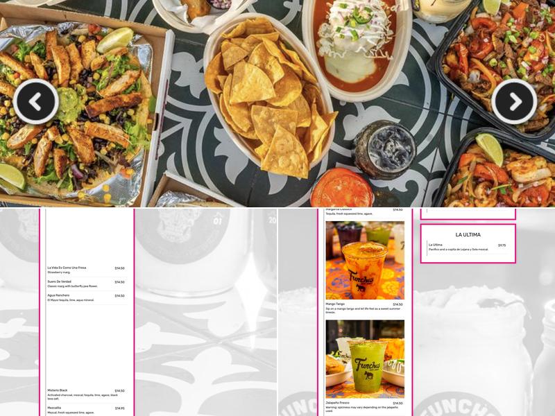 FUNCHOS certified tacologist Menu