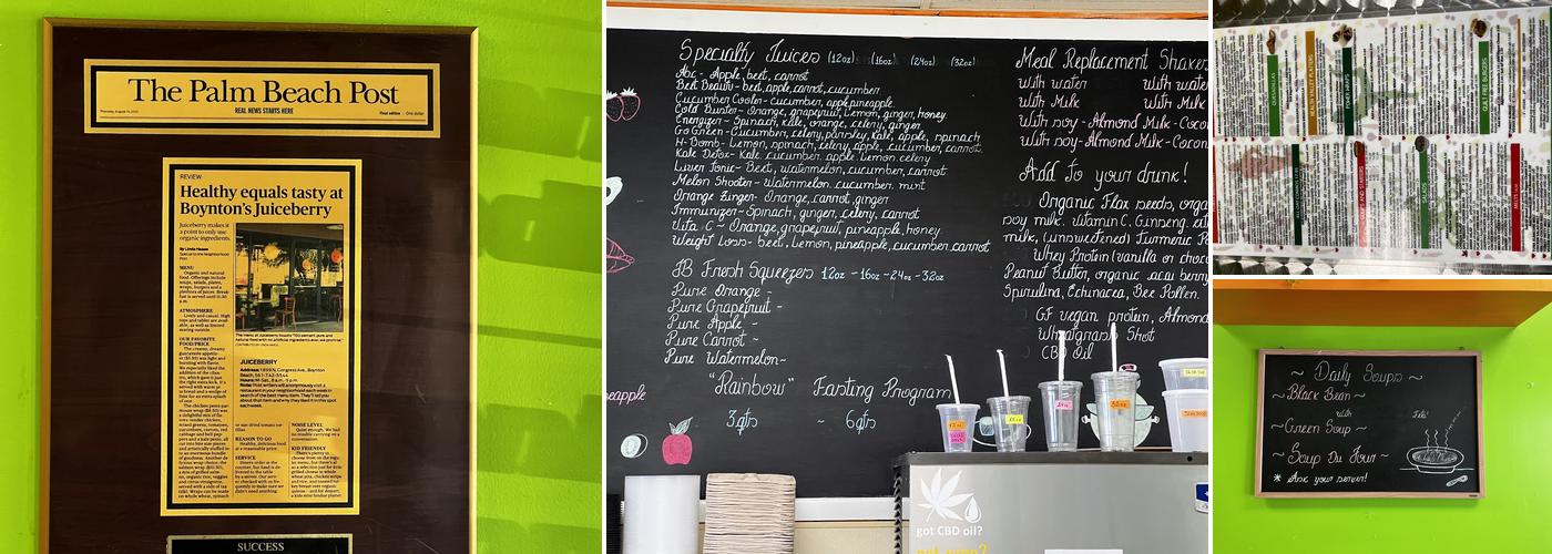 JuiceBerry Menu