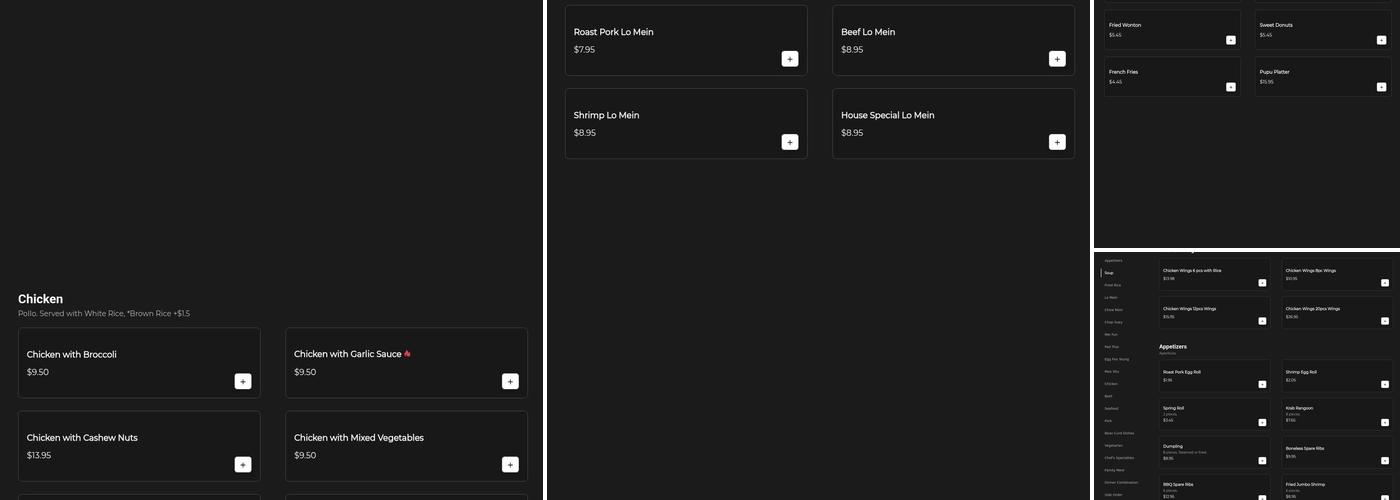 Wing Wah Express Menu