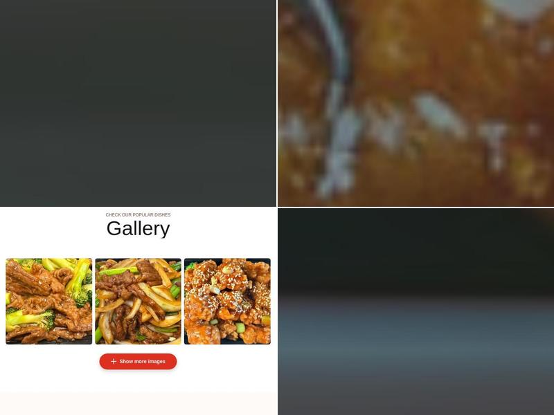 Golden Phoenix Menu