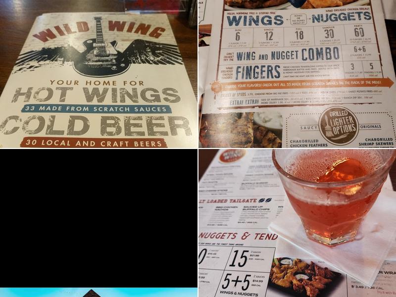 Wild Wing Cafe Menu