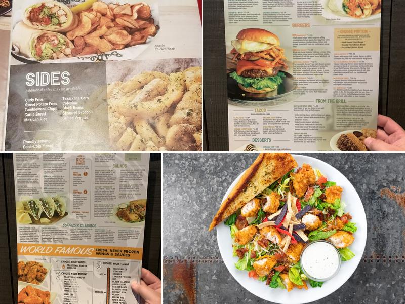 Buffalo's Menu