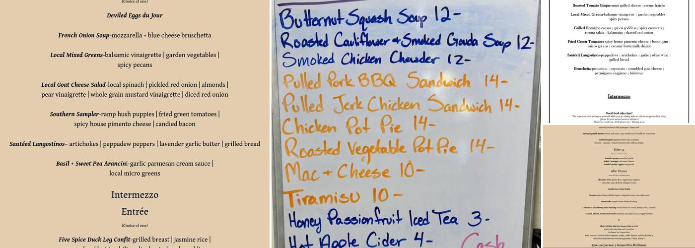 Lot 12 Public House Inc. Menu