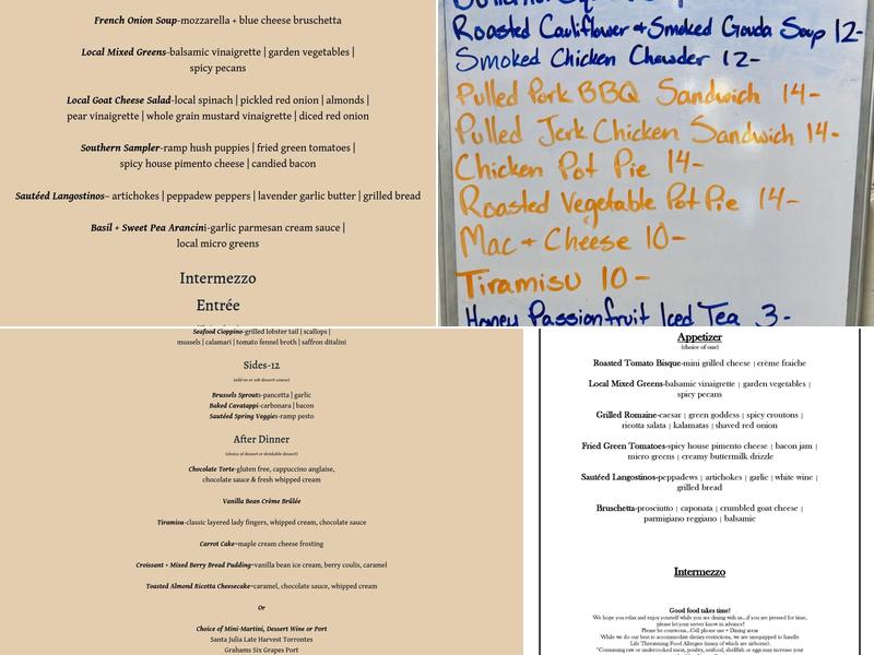 Lot 12 Public House Inc. Menu