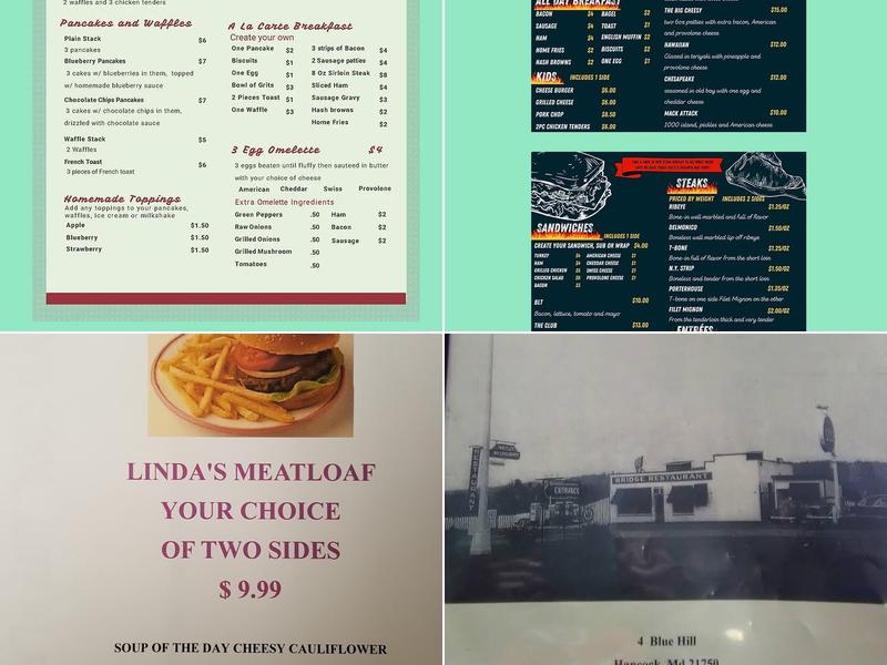 Potomac River Grill Menu