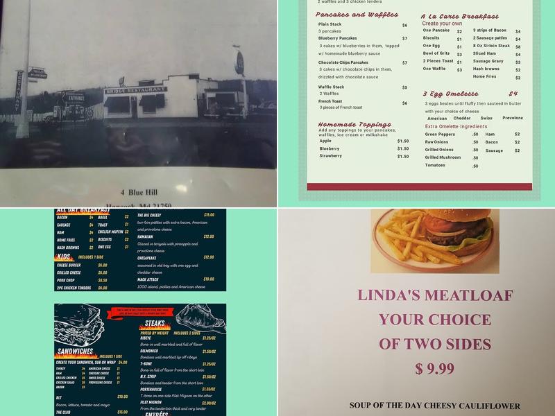 Potomac River Grill Menu