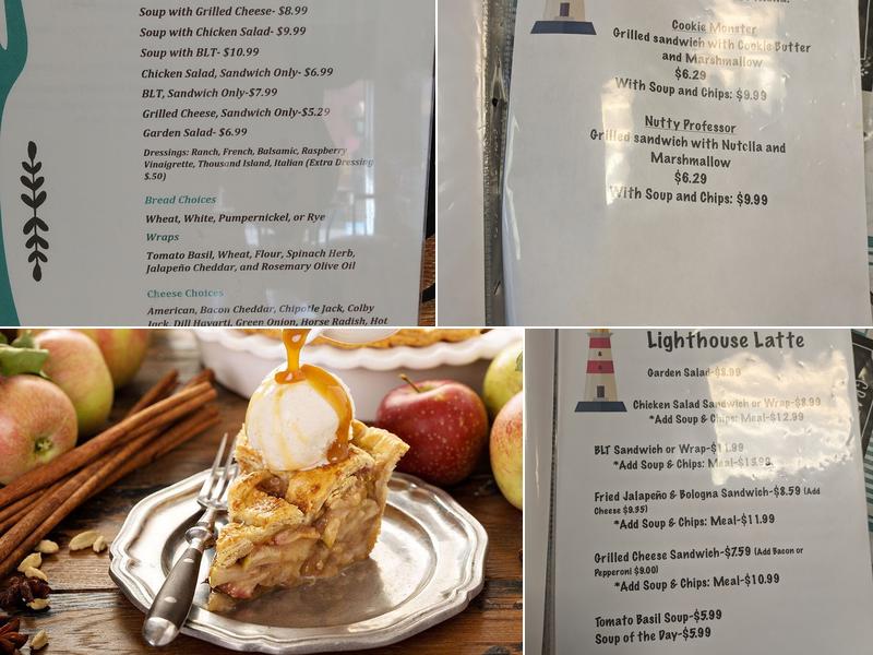 Lighthouse Latte Menu