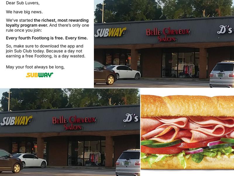 Subway 1205 Lake Dr SE Suite 105, Bessemer