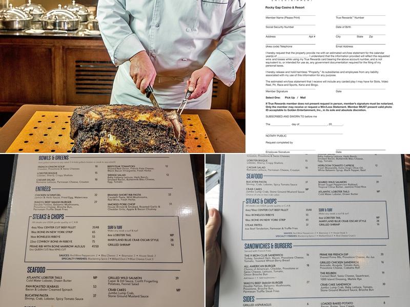 Lakeside Grille Menu