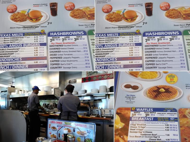 Waffle House Menu