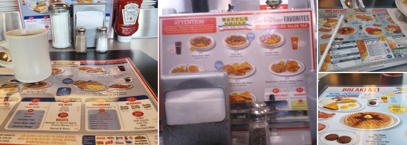 Waffle House Menu