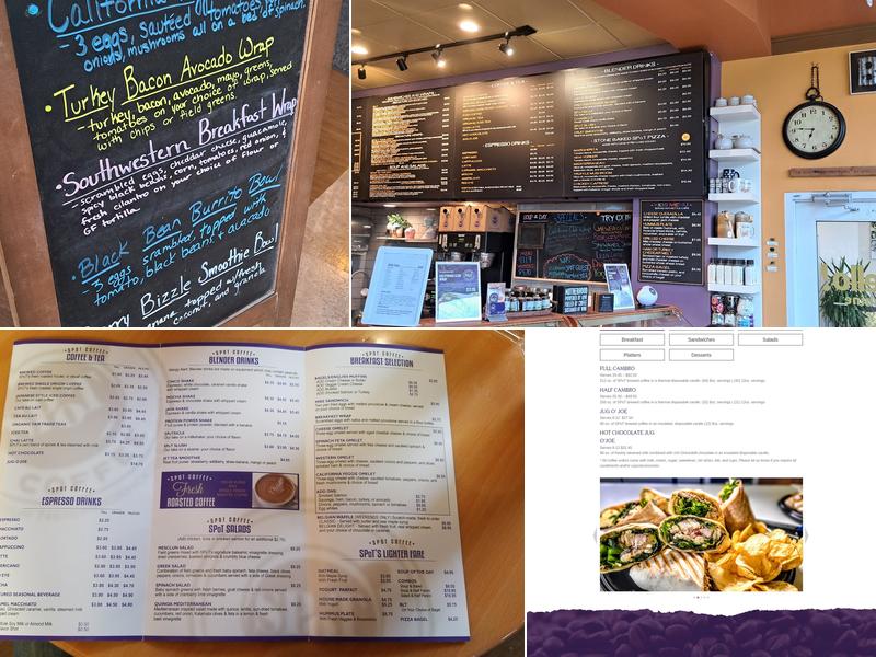 Spot Coffee Menu