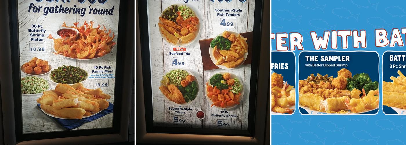Captain D's Menu