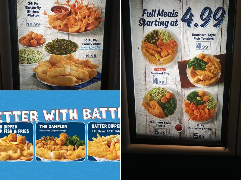 Captain D's Menu