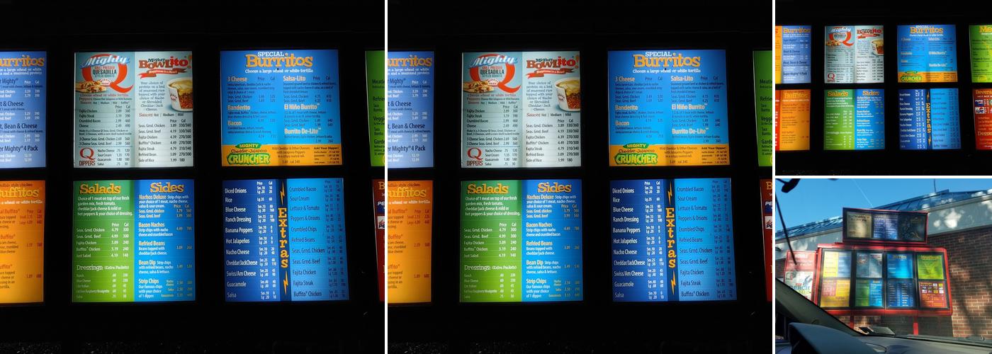 Mighty Taco Menu