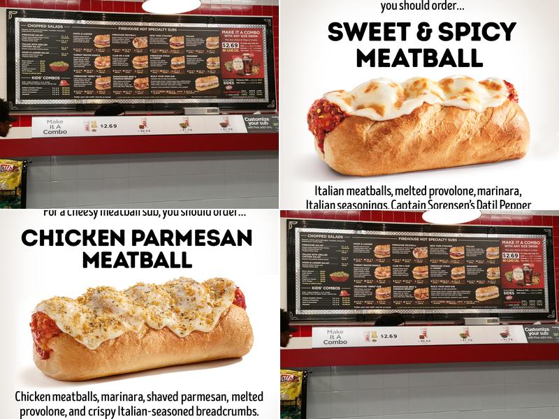 Firehouse Subs Mccalla Menu