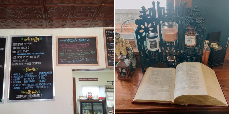 SPOOKY BREW COFFEEHOUSE Menu