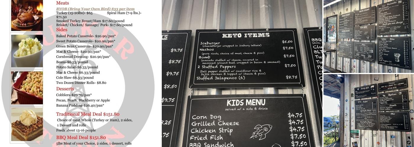 The Gipsy Joint & BBQ Menu