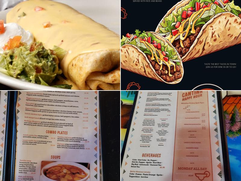 Coronas De Oro Menu