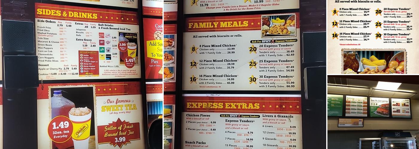 Chicken Express Menu
