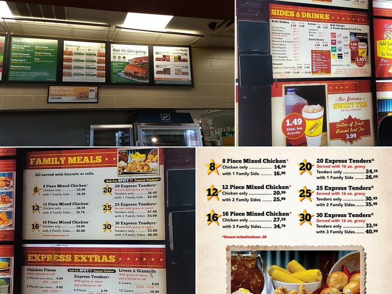 Chicken Express Menu