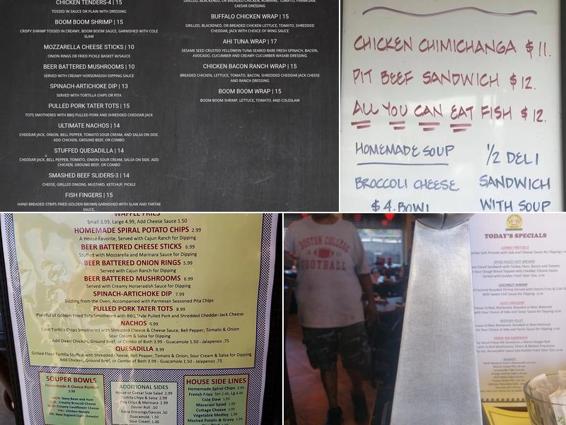 First Round Draft Menu