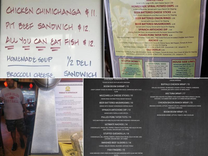 First Round Draft Menu