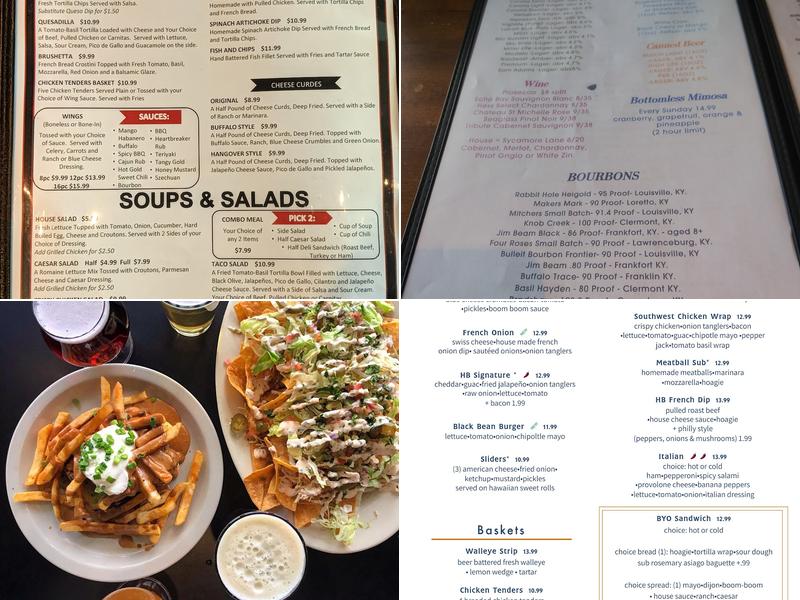 Heartbreakers Bar & Grill Menu