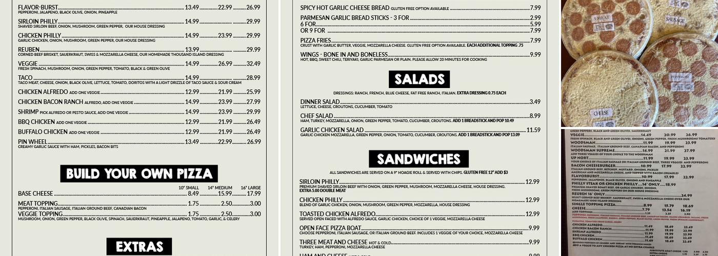 Bear Ridge Pizza + Pours (LMNO PZ-A) Menu