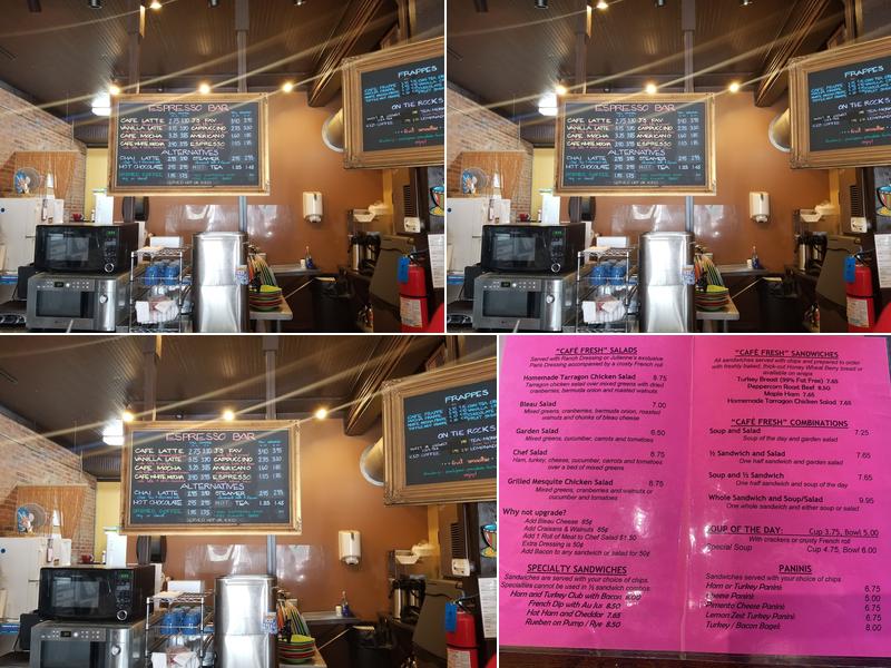 Julienn's Espresso Cafe Menu