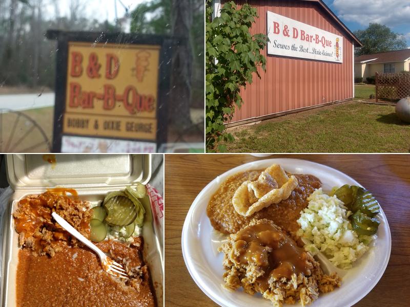 B & D Bar-B-Que 17245 Hunters Chapel Rd, Smoaks