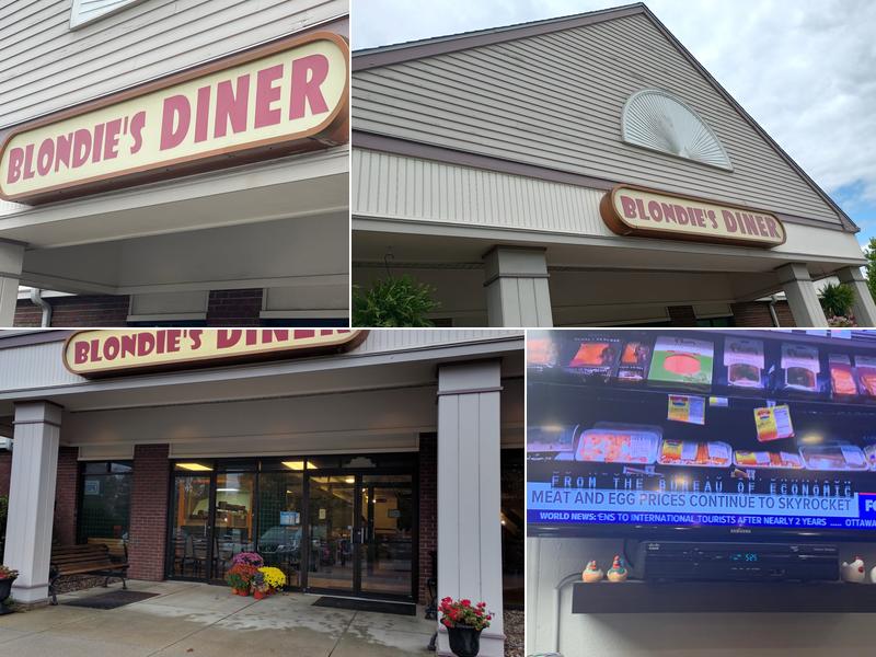 Blondies Diner 1681 Main St, Willimantic