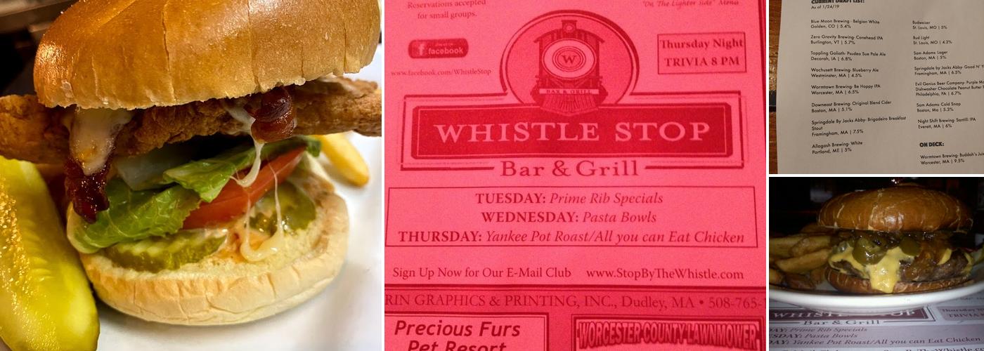 Whistle Stop Bar & Grill Menu