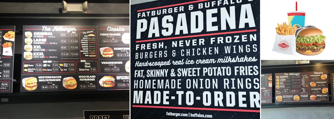 Fatburger & Buffalo's Express Menu