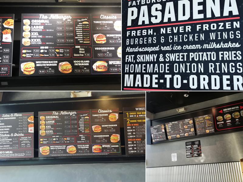Fatburger & Buffalo's Express Menu