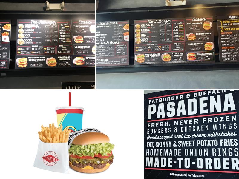 Fatburger & Buffalo's Express Menu