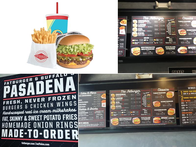 Fatburger & Buffalo's Express Menu