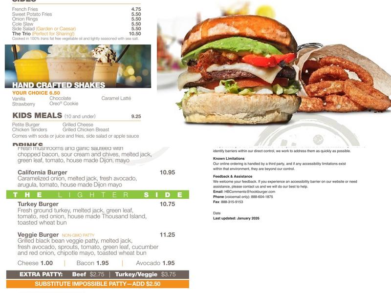 Hook Burger Menu
