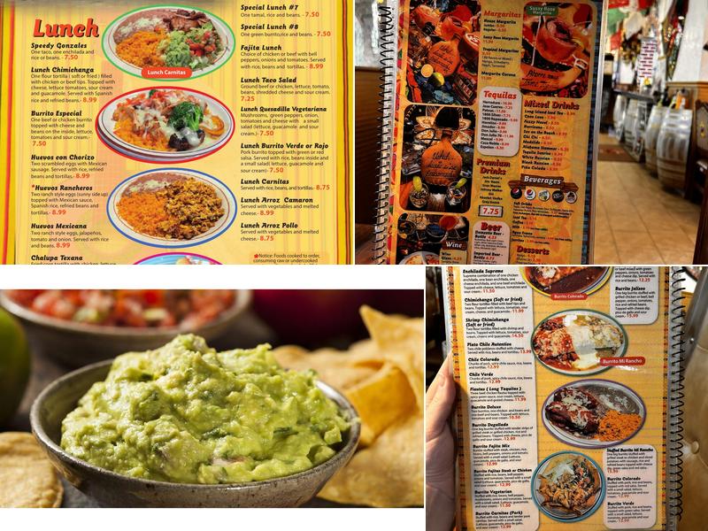 Mi Rancho Menu
