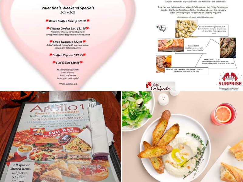 Apollo 1 Pizza Menu