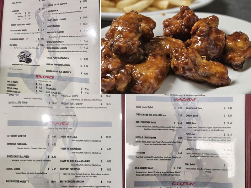 Kolossos Restaurant and Pizza Menu