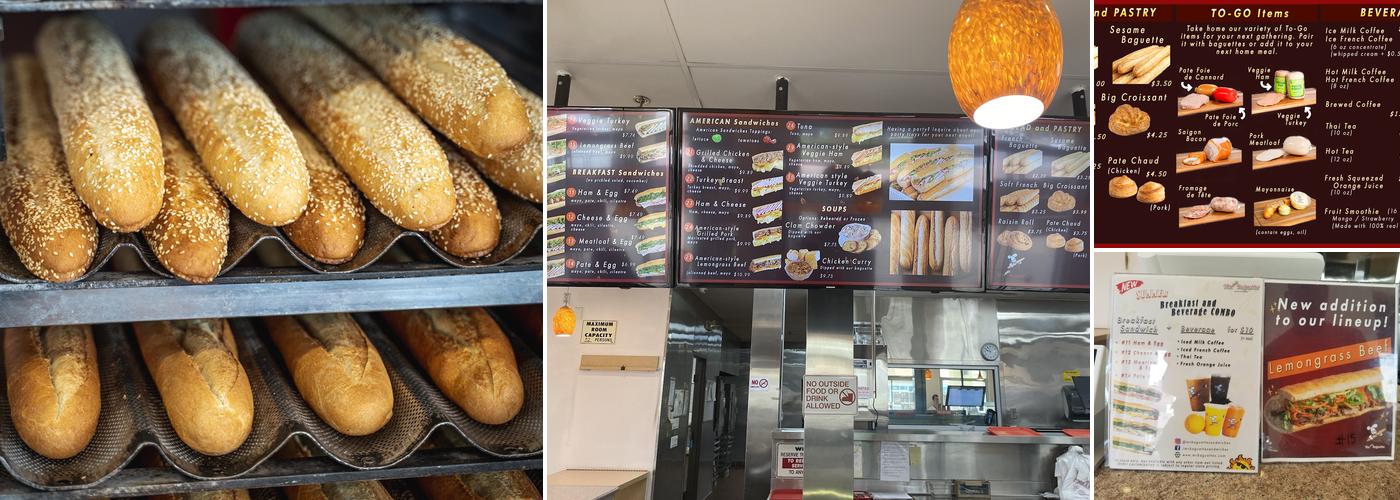 Mr. Baguette Menu