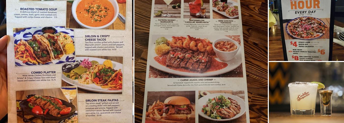 El Torito Menu