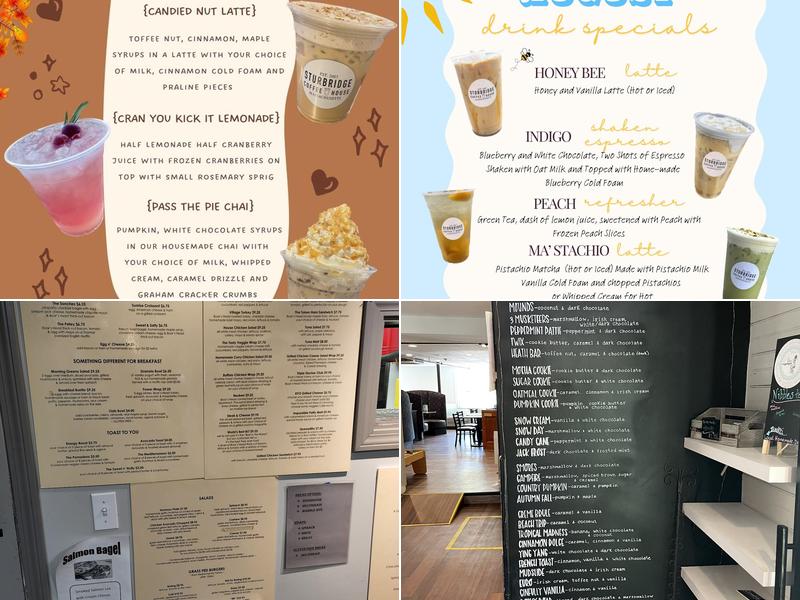 Sturbridge Coffee House Menu