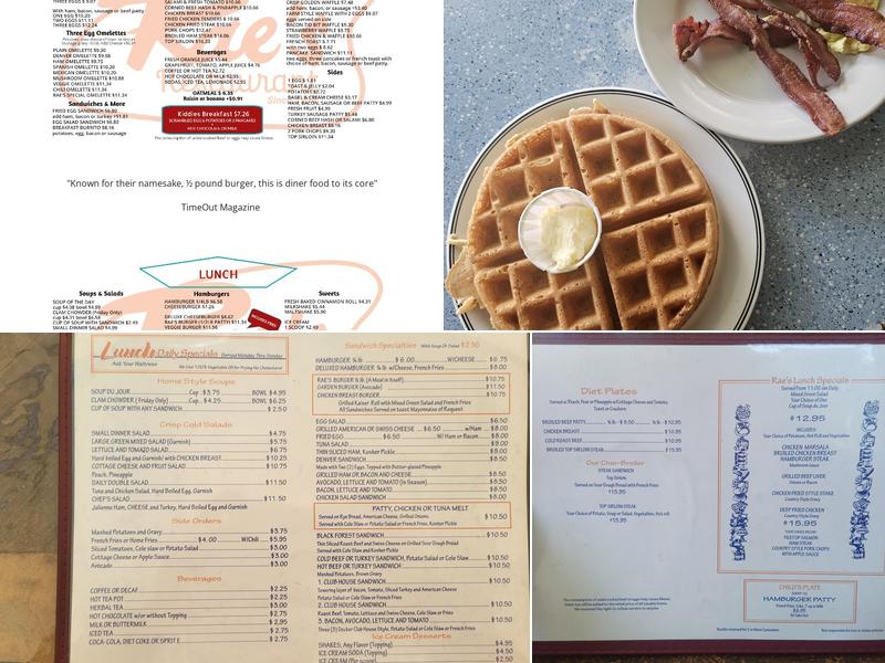 Rae's Restaurant Menu
