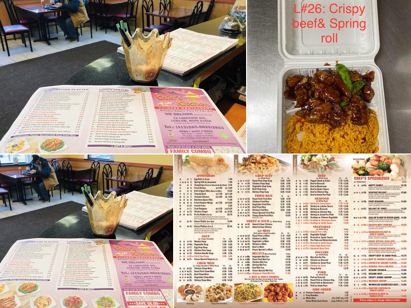 Chin's Kitchen Menu