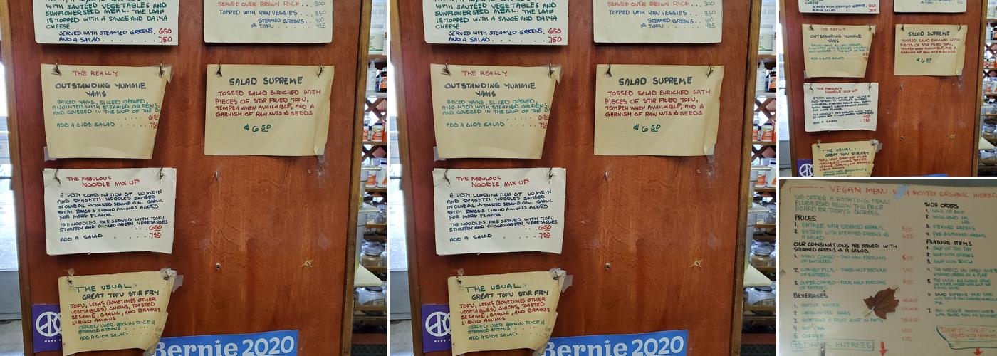 O Happy Days Cafe Menu