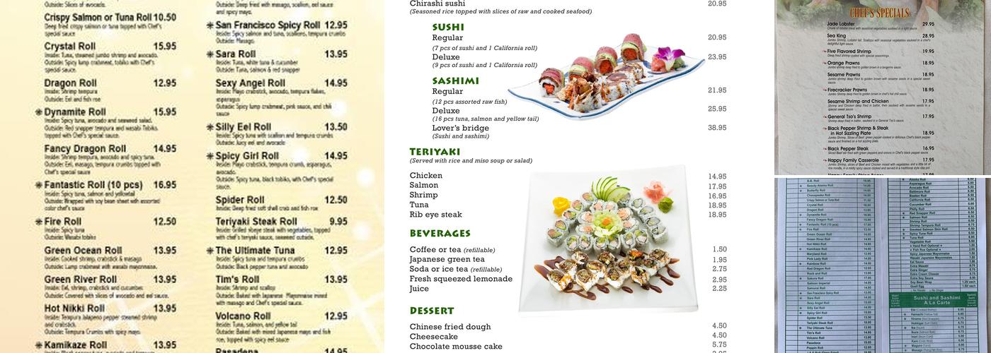 Szechuan Cafe Menu