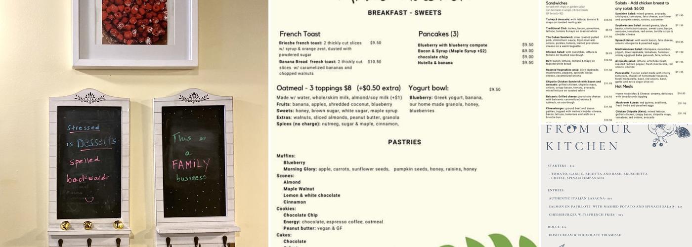 Ana's Kitchen Menu